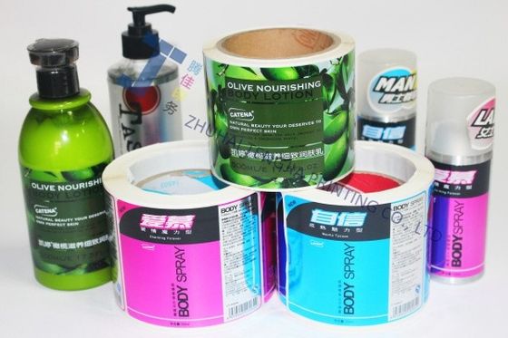 qualidade  OEM Body Wash Labels Hand Wash Bottle Stickers Flexo Printing fábrica