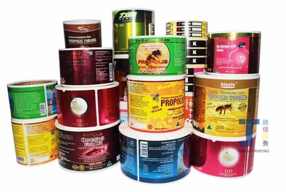 qualidade  High Durability Laser Engraving Foil Stamped Labels Customized Packaging fábrica