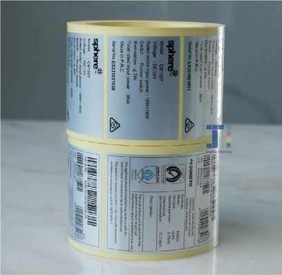 Rótulos de autocolantes metálicos resistentes à temperatura