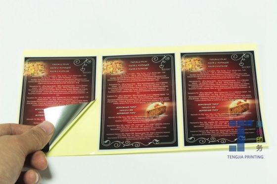 Etiquetas de autocolantes metálicos de ouro e prata resistentes aos raios UV