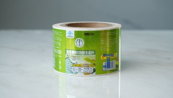Impressão offset Etiquetas de identificação de alimentos Ingredientes Etiquetas autocolantes