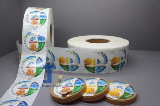 Etiquetas de gelados auto-aderentes sem adesivos fáceis de rasgar