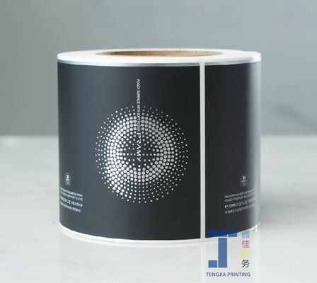 Design atraente Óleo essencial Etiquetas personalizadas Etiqueta de frasco cosmético Resistente à água
