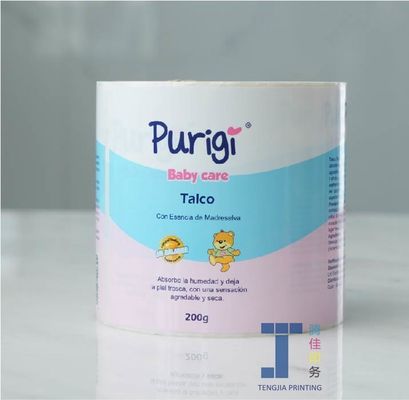 Etiqueta de adesivo de shampoo PET impermeável personalizada para suas necessidades