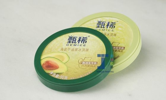 Matte Surface Finish Iml In Mould Etiquetas com cor CMYK