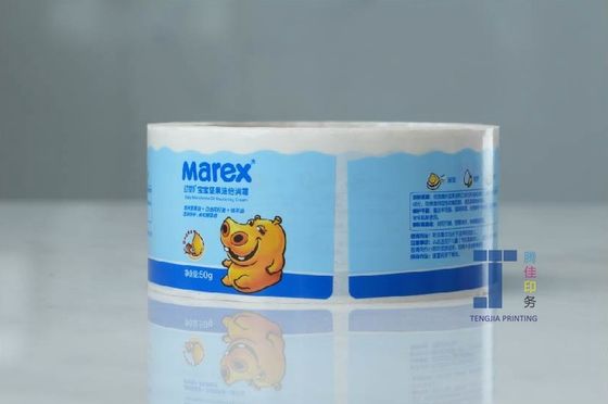 Impressão offset Etiquetas de adesivos de papel Kraft personalizadas para embalagens